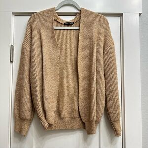 Cozy Open Front Solid Cardigan